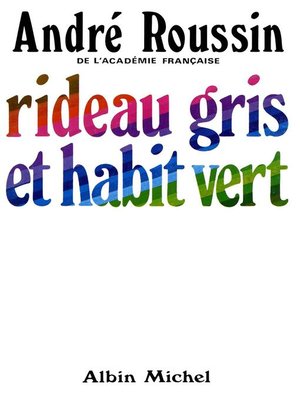 cover image of Rideau gris et Habit vert